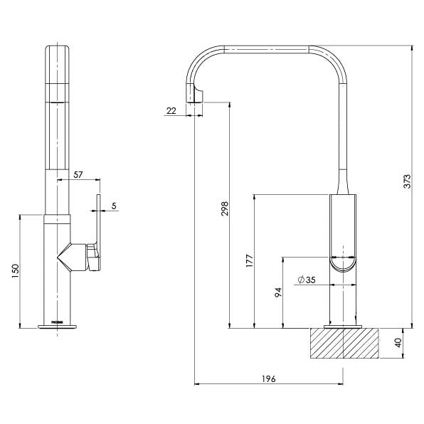 Teel Sink Mixer