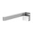 Designer Swivel Bath Outlet 230mm Square