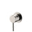 Kaya Shower Mixer Small Round Plate