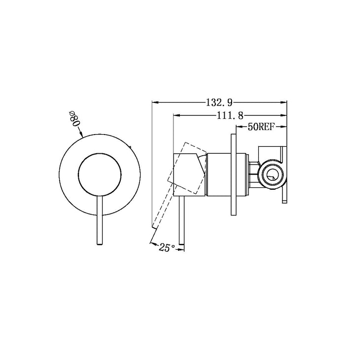 Mecca Shower Mixer