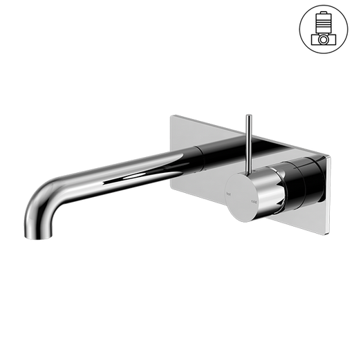 Mecca Wall Basin / Bath Mixer Set on Plate Pin Up