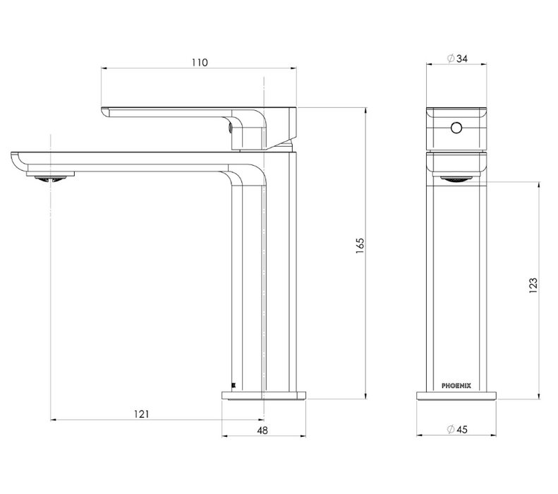 Gloss MKII Basin Mixer