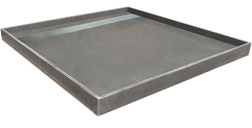 Shower Tray With Channel Grate